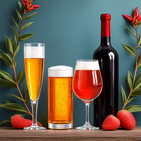 Craft beers, Cocktails, and wine