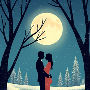 Kiss on a Winter Night