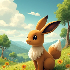 Eevee at the Meadow