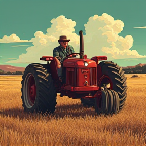 Rusty's Tractor Blues