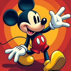 Mickey rocks