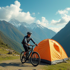 Fahrrad fahren in Peru