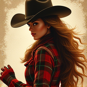 Cowgirl for Christmas