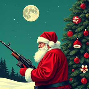 Santa Got Blasted