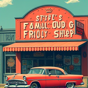 Steve’s Fabulous Ford and Frilly Shop