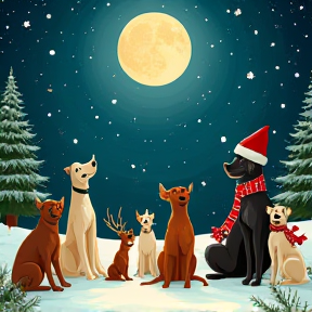 The 12 dogs of Christmas 