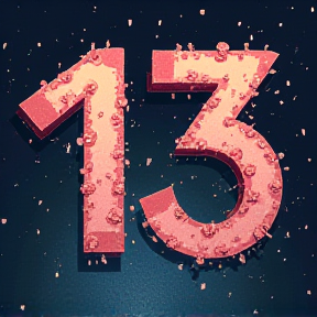 13