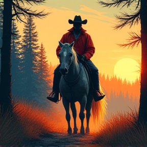 Midnight Sun Cowboy