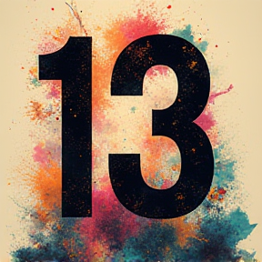 13