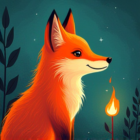 Die Flamme und der Fuchs