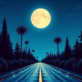 Moonlit Drive