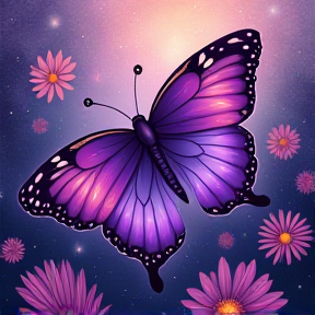 Purple Butterfly, Loved by God