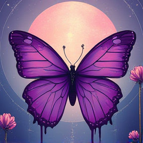 Purple Butterfly, Loved by God