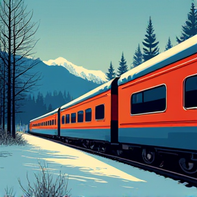 Alaskan Train Dream