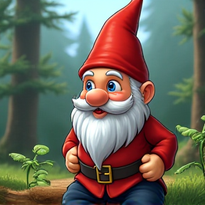 Ted the Garden Gnome