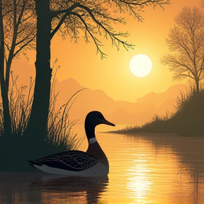 Quacking in the Moonlight