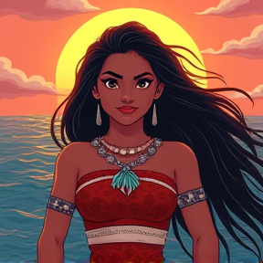 Moana's Battle Cry