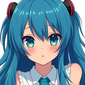 Blue-Haired Hacker