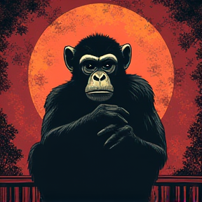 black monkey