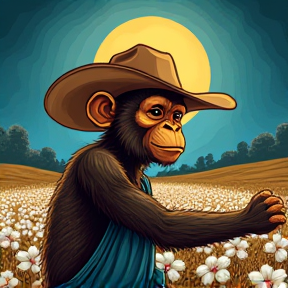 Monkey in the Cotton Fields