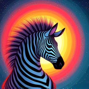 Spirals and Zebra Princess