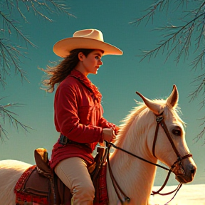 Cowgirl for Christmas