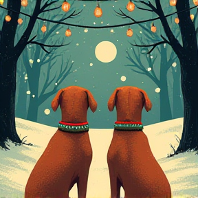 Jingle bell dogs