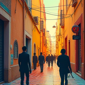 El carrer dels Petons