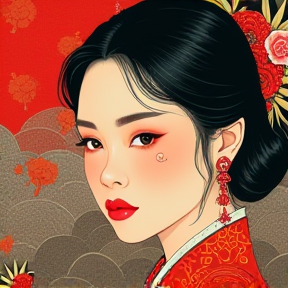 美丽的中国女人 (Beautiful Chinese Woman)