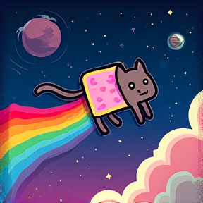 Nyan Cat's Space Adventure