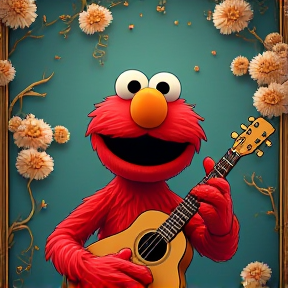 Elmo's Dark Road