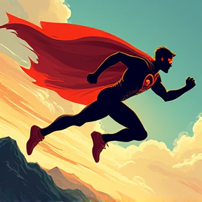 Running Superhero