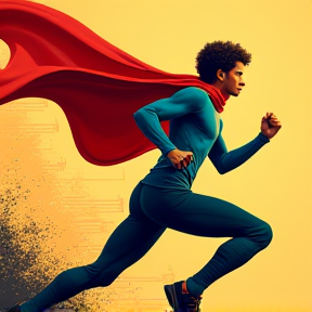 Running Superhero