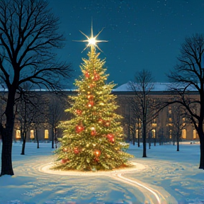 Weihnachtsbaum-Zauber an der Uni Lübeck