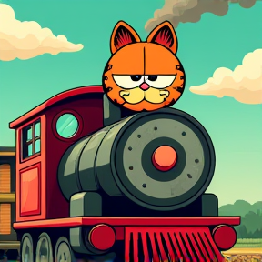 Garfield the Train