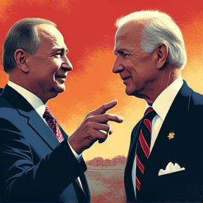 Putin y Joe Biden: batalla épica de rap