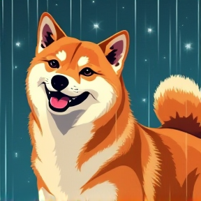 It's Raining Shiba Inu