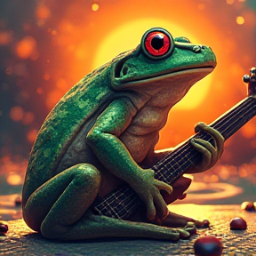 Frogs on Fire