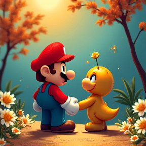 Mario Lost His Daisy