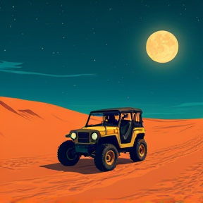 Midnight Dune Ride