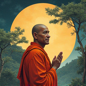 ASKING THE DHUTANGA MASTER MONK