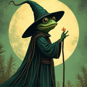 The Frog and the Crooked Wizard