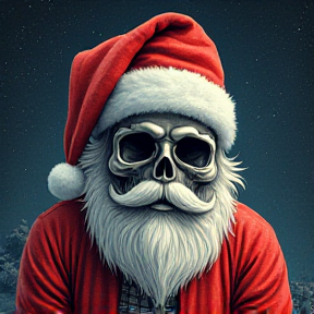 Santa The Metal Head