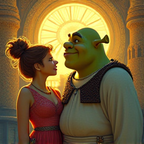 Boere Shrek en Fiona