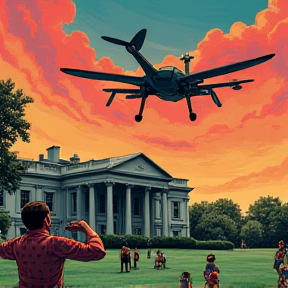 Drone Obama's House