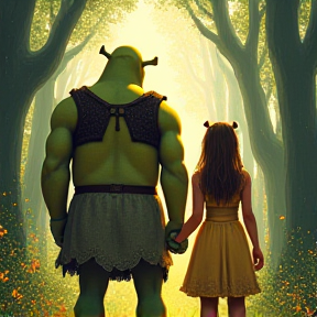 Boere Shrek en Fiona