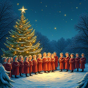 christmas's children choir 