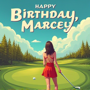 Happy Birthday, Marcey!