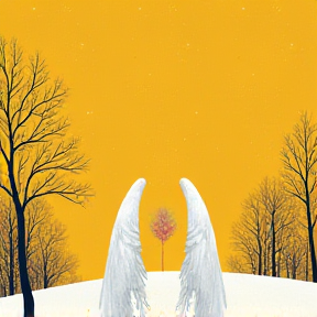 Snow Angels in Yellow Snow 