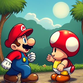 Mario vs. Toad